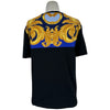 ヴェルサーチ VERSACE メデューサプリント半袖Tシャツ 1008483 ブラック コットン メンズ 半袖Ｔシャツ