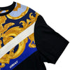 ヴェルサーチ VERSACE メデューサプリント半袖Tシャツ 1008483 ブラック コットン メンズ 半袖Ｔシャツ