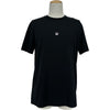 ジバンシィ GIVENCHY フロント刺繡半袖Tシャツ BM716G3YCD ブラック コットン メンズ 半袖Ｔシャツ