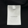 ジバンシィ GIVENCHY フロント刺繡半袖Tシャツ BM716G3YCD ブラック コットン メンズ 半袖Ｔシャツ