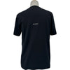 ジバンシィ GIVENCHY フロント刺繡半袖Tシャツ BM716G3YCD ブラック コットン メンズ 半袖Ｔシャツ