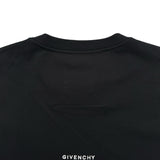 ジバンシィ GIVENCHY フロント刺繡半袖Tシャツ BM716G3YCD ブラック コットン メンズ 半袖Ｔシャツ