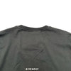 ジバンシィ GIVENCHY フロント刺繍半袖Tシャツ NM716G3YCD ブラック コットン メンズ 半袖Ｔシャツ