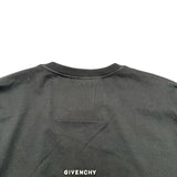 ジバンシィ GIVENCHY フロント刺繍半袖Tシャツ NM716G3YCD ブラック コットン メンズ 半袖Ｔシャツ