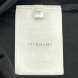 ジバンシィ GIVENCHY フロント刺繍半袖Tシャツ NM716G3YCD ブラック コットン メンズ 半袖Ｔシャツ