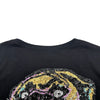 グッチ GUCCI タイガースパンコールロゴ半袖Tシャツ 492347 ブラック コットン メンズ 半袖Ｔシャツ