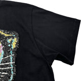 グッチ GUCCI タイガースパンコールロゴ半袖Tシャツ 492347 ブラック コットン メンズ 半袖Ｔシャツ