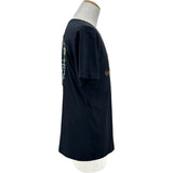 グッチ GUCCI タイガースパンコールロゴ半袖Tシャツ 492347 ブラック コットン メンズ 半袖Ｔシャツ