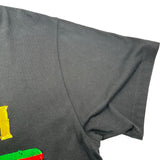 グッチ GUCCI タイガースパンコールロゴ半袖Tシャツ 492347 ブラック コットン メンズ 半袖Ｔシャツ