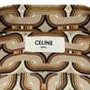 セリーヌ CELINE 総柄シルクシャツ 2C008067I ブラウン シルク レディース 長袖シャツ