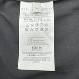ステラ・マッカートニー STELLA McCARTNEY グリッターロゴプリント半袖Tシャツ 604034 ブラック コットン レディース 半袖Ｔシャツ
