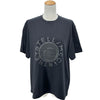 ステラ・マッカートニー STELLA McCARTNEY グリッターロゴプリント半袖Tシャツ 604034 ブラック コットン レディース 半袖Ｔシャツ