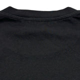 ステラ・マッカートニー STELLA McCARTNEY グリッターロゴプリント半袖Tシャツ 604034 ブラック コットン レディース 半袖Ｔシャツ