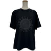 ステラ・マッカートニー STELLA McCARTNEY グリッターロゴプリント半袖Tシャツ 604034 ブラック コットン レディース 半袖Ｔシャツ