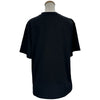 ステラ・マッカートニー STELLA McCARTNEY グリッターロゴプリント半袖Tシャツ 604034 ブラック コットン レディース 半袖Ｔシャツ