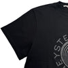ステラ・マッカートニー STELLA McCARTNEY グリッターロゴプリント半袖Tシャツ 604034 ブラック コットン レディース 半袖Ｔシャツ