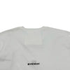 ジバンシィ GIVENCHY フロント刺繍半袖Tシャツ BM716G3YCD ホワイト コットン メンズ 半袖Ｔシャツ