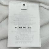 ジバンシィ GIVENCHY フロント刺繍半袖Tシャツ BM716G3YCD ホワイト コットン メンズ 半袖Ｔシャツ