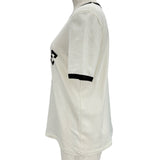 セリーヌ CELINE BLASON 70s ロゴ半袖Tシャツ RX09C671Q ブラウン コットン レディース 半袖Ｔシャツ