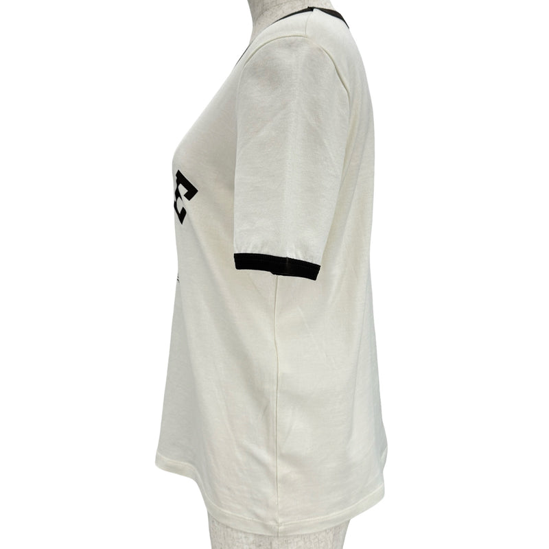 セリーヌ CELINE BLASON 70s ロゴ半袖Tシャツ RX09C671Q ブラウン