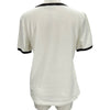 セリーヌ CELINE BLASON 70s ロゴ半袖Tシャツ RX09C671Q ブラウン コットン レディース 半袖Ｔシャツ