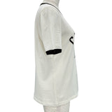 セリーヌ CELINE BLASON 70s ロゴ半袖Tシャツ RX09C671Q ブラウン コットン レディース 半袖Ｔシャツ
