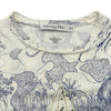 クリスチャン・ディオール Christian Dior Around the World 半袖Tシャツ 043T03PR446 ホワイト コットン レディース 半袖Ｔシャツ