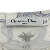 クリスチャン・ディオール Christian Dior Around the World 半袖Tシャツ 043T03PR446 ホワイト コットン レディース 半袖Ｔシャツ