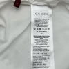 グッチ GUCCI ロゴプリント半袖Tシャツ 787299 ホワイト コットン レディース 半袖Ｔシャツ