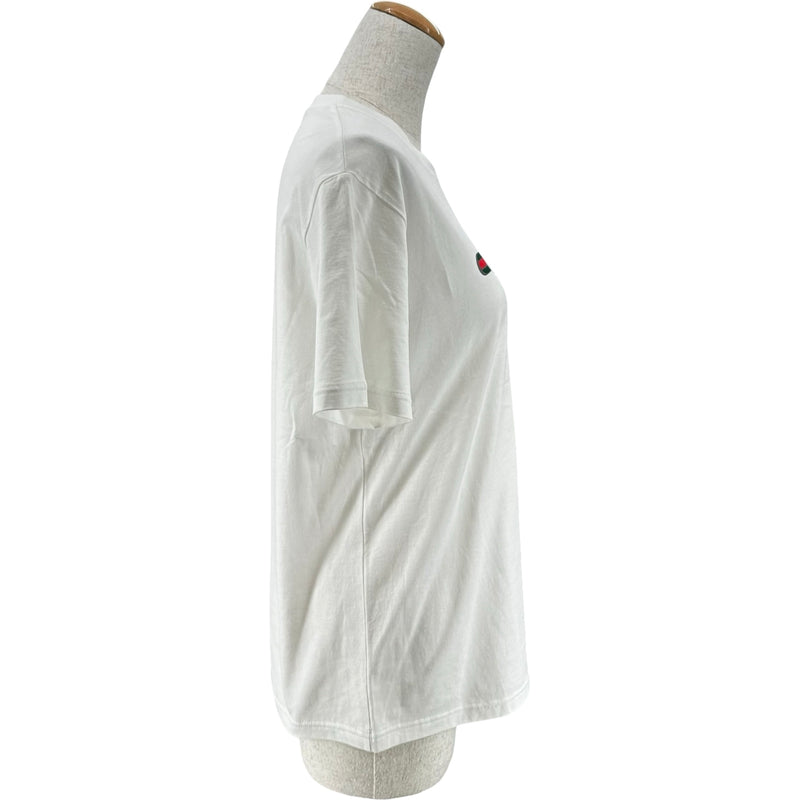 グッチ GUCCI ロゴプリント半袖Tシャツ 787299 ホワイト コットン