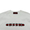 グッチ GUCCI ロゴプリント半袖Tシャツ 787299 ホワイト コットン レディース 半袖Ｔシャツ
