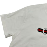 グッチ GUCCI ロゴプリント半袖Tシャツ 787299 ホワイト コットン レディース 半袖Ｔシャツ
