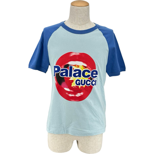 グッチ GUCCI ×PALACE コットンジェレシー半袖Tシャツ 720353 ライト