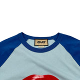 グッチ GUCCI ×PALACE コットンジェレシー半袖Tシャツ 720353 ライトブルー コットン メンズ 半袖Ｔシャツ