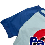 グッチ GUCCI ×PALACE コットンジェレシー半袖Tシャツ 720353 ライトブルー コットン メンズ 半袖Ｔシャツ