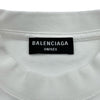 バレンシアガ BALENCIAGA WFPプリント半袖Tシャツ 612966 ホワイト コットン メンズ 半袖Ｔシャツ