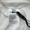 バレンシアガ BALENCIAGA WFPプリント半袖Tシャツ 612966 ホワイト コットン メンズ 半袖Ｔシャツ
