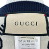 グッチ GUCCI GG総柄リバーシブルニットセーター 692702 ネイビー ウール レディース ニット