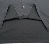 ルイ・ヴィトン LOUIS VUITTON モノグラム総柄シルク混半袖開襟シャツ HPS51W ブラック シルク メンズ 半袖シャツ
