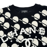 シャネル CHANEL ココマークカシミヤニットセーター P77905 ブラック カシミヤ レディース セーター