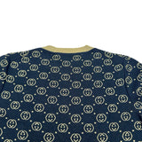 グッチ GUCCI GG総柄ラメニットセーター 554995 ブラック ウール レディース ニット