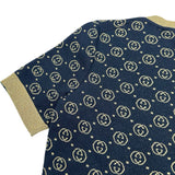 グッチ GUCCI GG総柄ラメニットセーター 554995 ブラック ウール レディース ニット