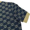 グッチ GUCCI GG総柄ラメニットセーター 554995 ブラック ウール レディース ニット