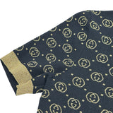 グッチ GUCCI GG総柄ラメニットセーター 554995 ブラック ウール レディース ニット