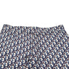 クリスチャン・ディオール Christian Dior オブリーク総柄シルクハーフパンツ 013C121A4751 ブルー シルク メンズ ショートパンツ