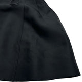 クリスチャン・ディオール Christian Dior シルク混レースアップ キャミワンピース 251R35A1212 ブラック ウール レディース ワンピース