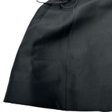 クリスチャン・ディオール Christian Dior シルク混レースアップ キャミワンピース 251R35A1212 ブラック ウール レディース ワンピース
