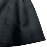 クリスチャン・ディオール Christian Dior シルク混レースアップ キャミワンピース 251R35A1212 ブラック ウール レディース ワンピース
