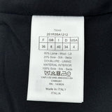 クリスチャン・ディオール Christian Dior シルク混レースアップ キャミワンピース 251R35A1212 ブラック ウール レディース ワンピース