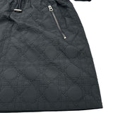 クリスチャン・ディオール Christian Dior マクロカナージュ 半袖ワンピース 427R67A2779 ブラック ポリエステル レディース ワンピース